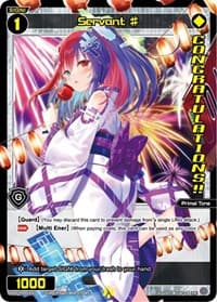 Servant # (WIXOSS Ceremony October 2021) (Winner)