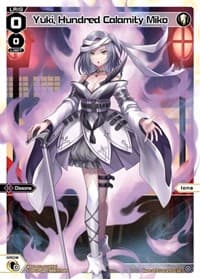 Yuki, Hundred Calamity Miko (Parallel Foil)