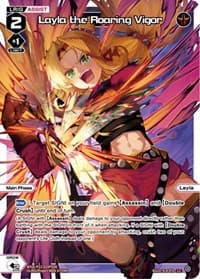 Layla the Roaring Vigor (Parallel Foil)