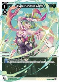 Aiyai, Kinetic Card (Parallel Foil)
