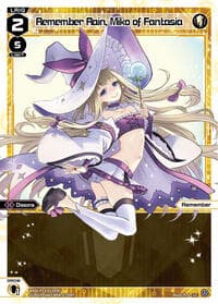 Remember Rain, Miko of Fantasia