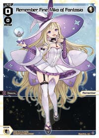 Remember Fine, Miko of Fantasia (Parallel Foil)