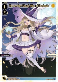 Remember Cloud, Miko of Fantasia (LR)