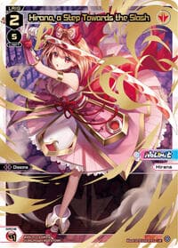 Hirana, a Step Towards the Slash (LR)