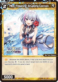 Alto//Fesonne, Erupting Cannon