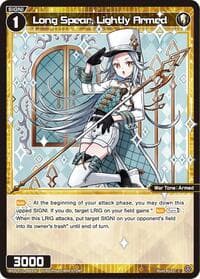 Long Spear, Lightly Armed