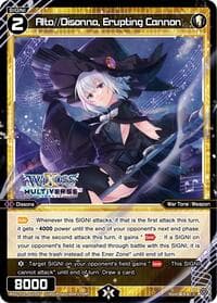 Alto//Disonna, Erupting Cannon