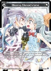 Blazing Monochrome (Parallel) // Rebellion: Encore! (Non-Foil)