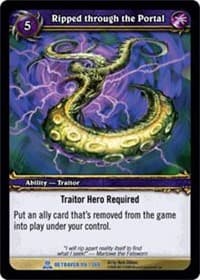 Ripped through the Portal