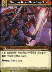 Shutting Down Manaforge Ara