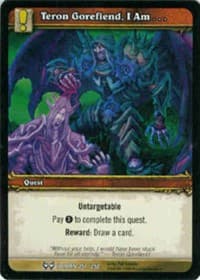Teron Gorefiend, I Am