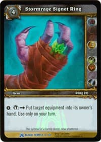 Stormrage Signet Ring
