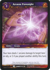 Arcane Foresight