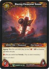 Blazing Elemental Totem