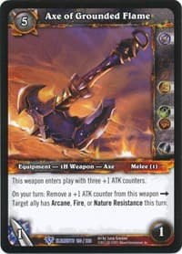 Axe of Grounded Flame