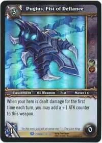Pugius, Fist of Defiance
