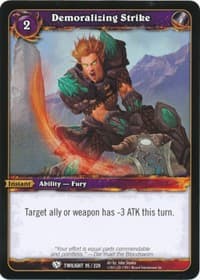 Demoralizing Strike