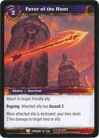 Favor of the Hunt