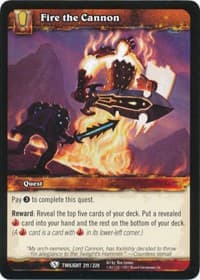 Fire the Cannon