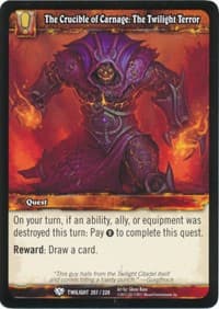 The Crucible of Carnage: The Twilight Terror
