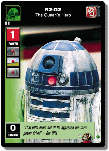R2-D2, The Queen's Hero