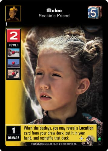 Melee, Anakin's Friend