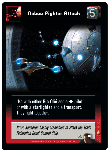 Naboo Fighter Attack