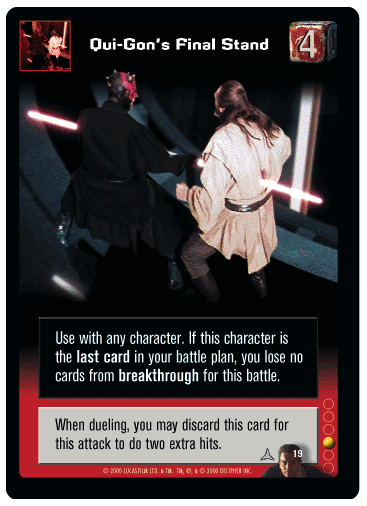 Qui-Gon's Final Stand