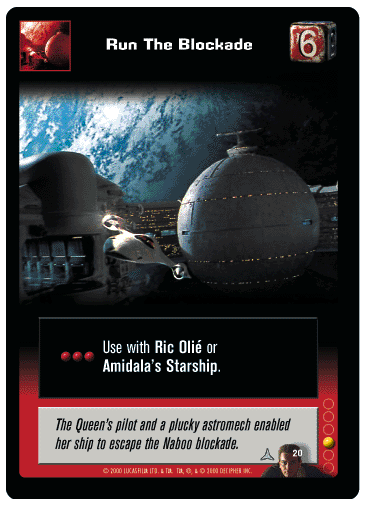 Run The Blockade