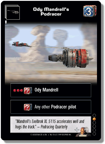 Ody Mandrell's Podracer