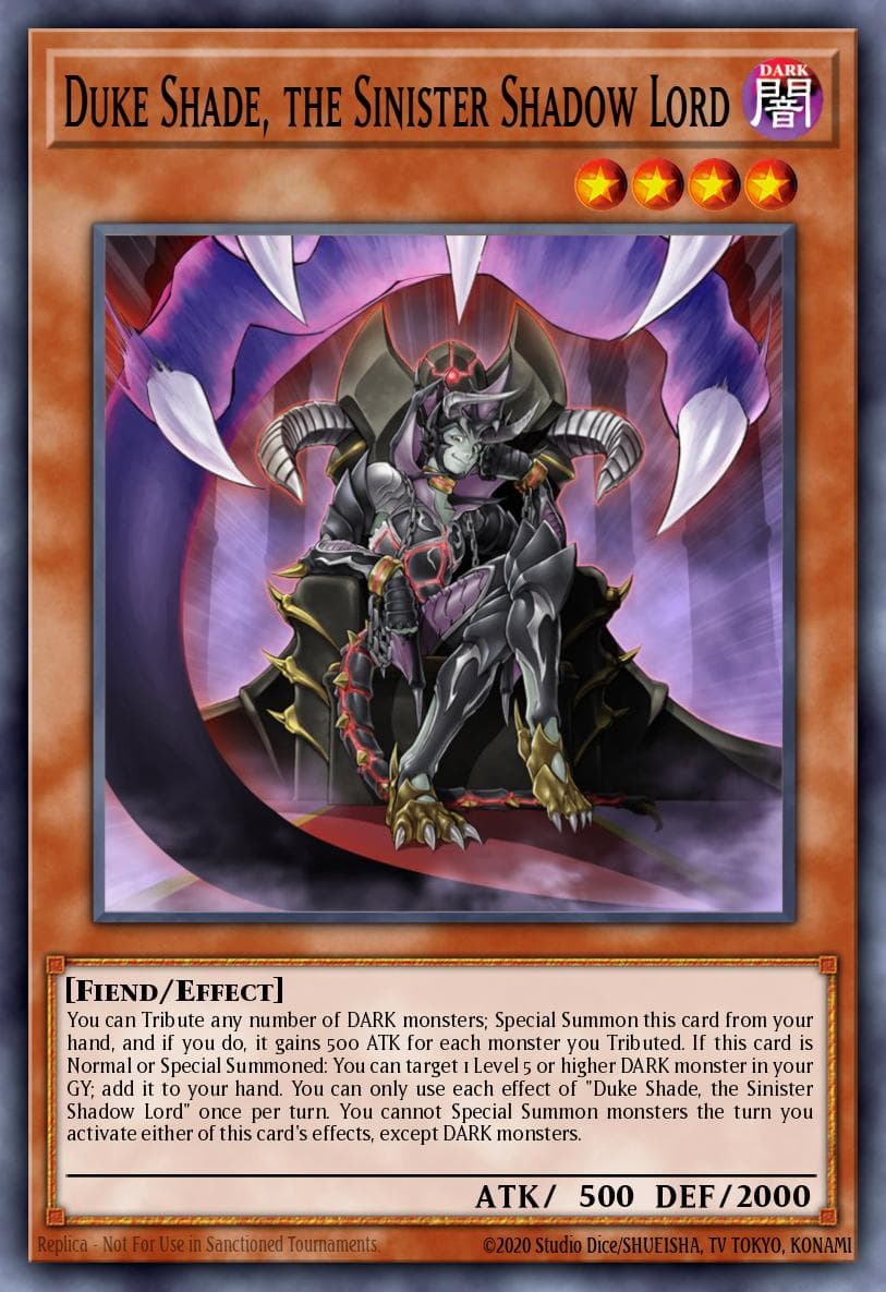Duke Shade, the Sinister Shadow Lord