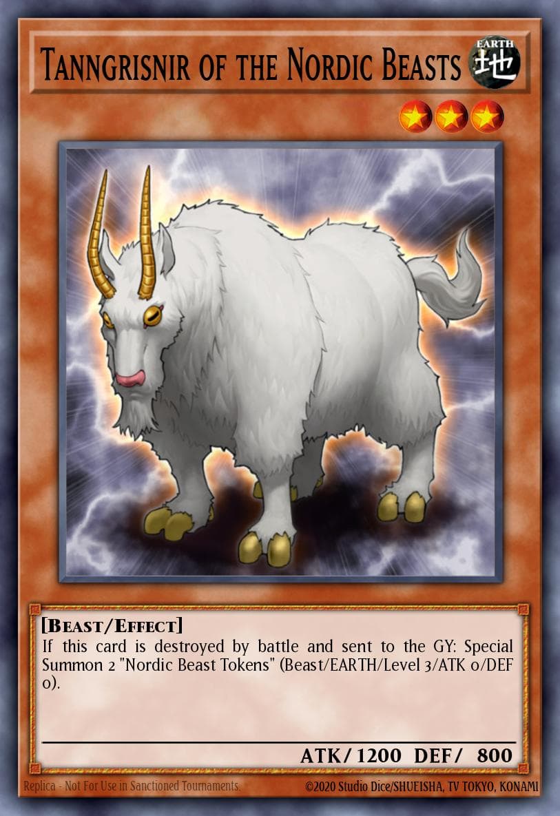 Tanngrisnir of the Nordic Beasts