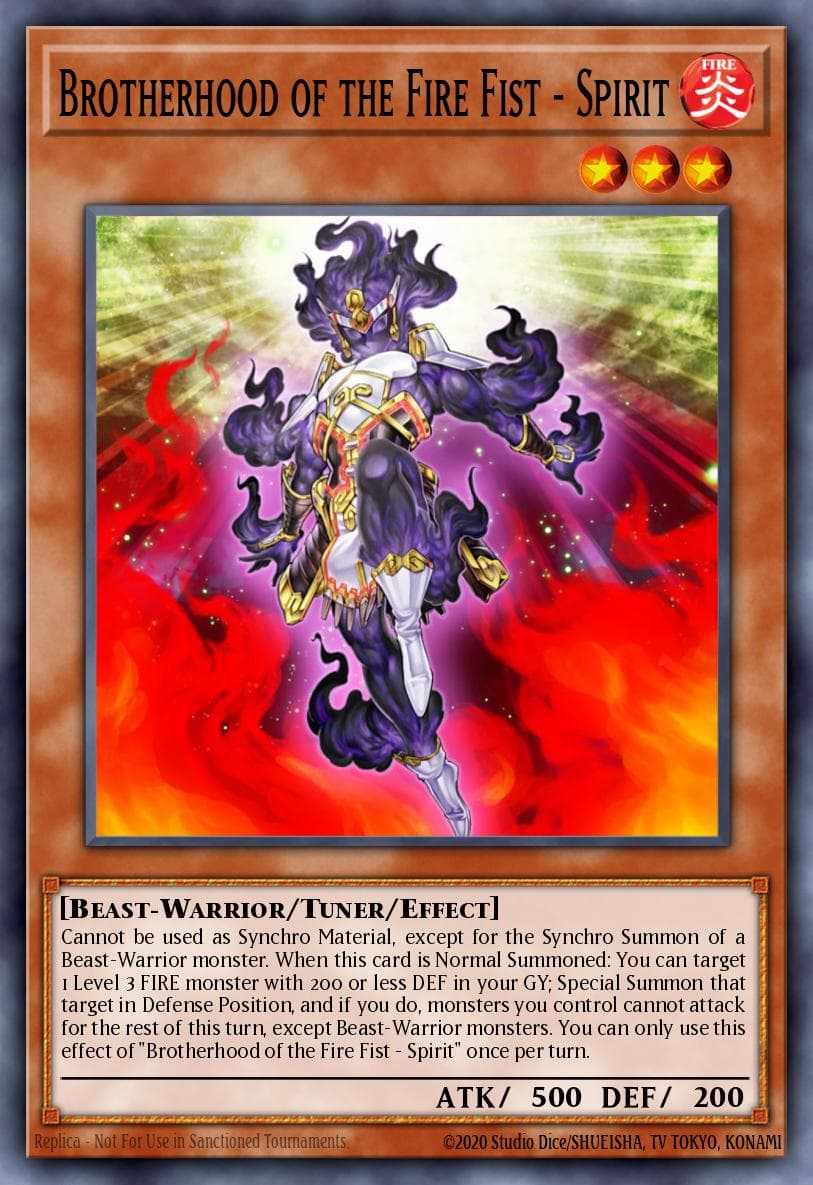 Brotherhood of the Fire Fist - Spirit