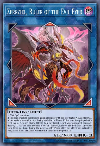 Zerrziel, Ruler of the Evil Eyed