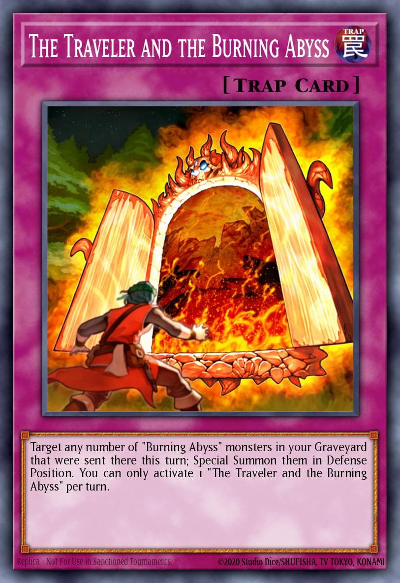 The Traveler and the Burning Abyss