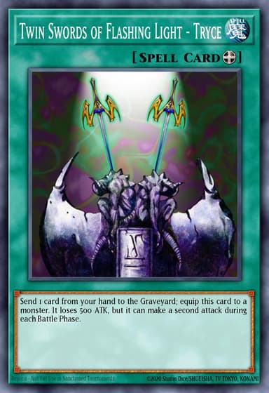 Twin Swords of Flashing Light - Tryce