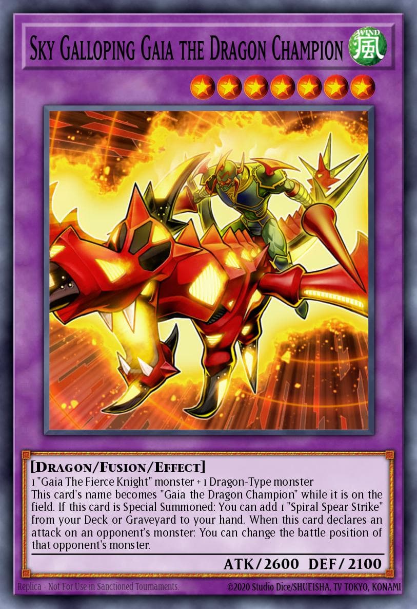 Sky Galloping Gaia the Dragon Champion