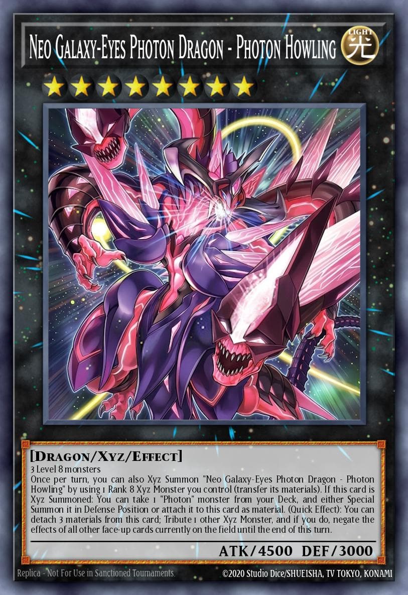 Neo Galaxy-Eyes Photon Dragon - Photon Howling