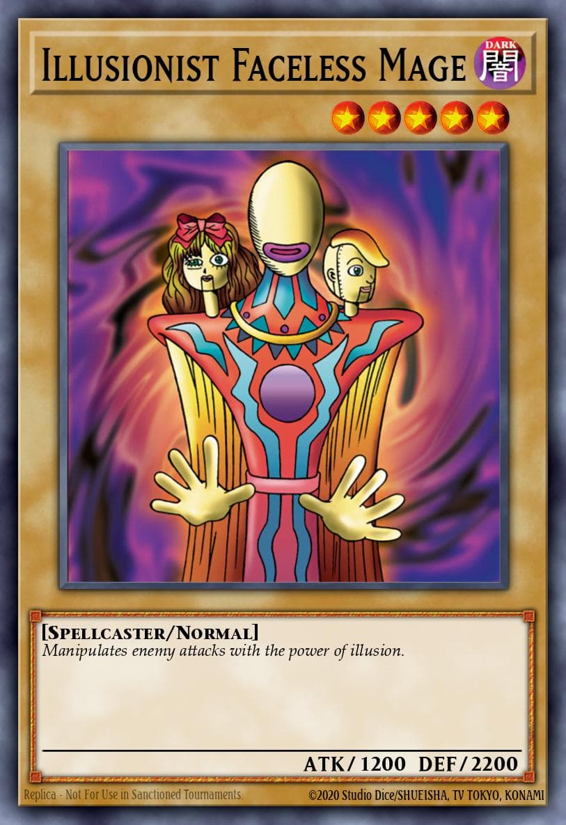 Illusionist Faceless Mage