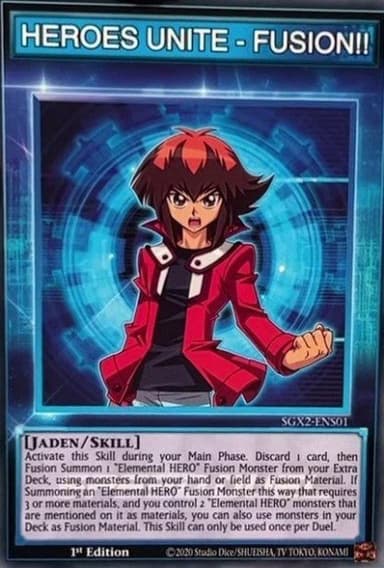 HEROES UNITE - FUSION!!