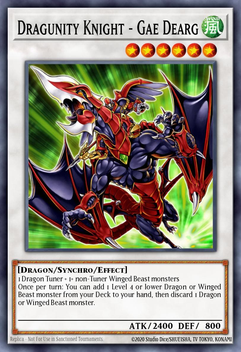 Dragunity Knight - Gae Dearg