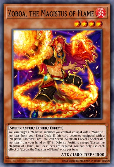 Zoroa, the Magistus of Flame