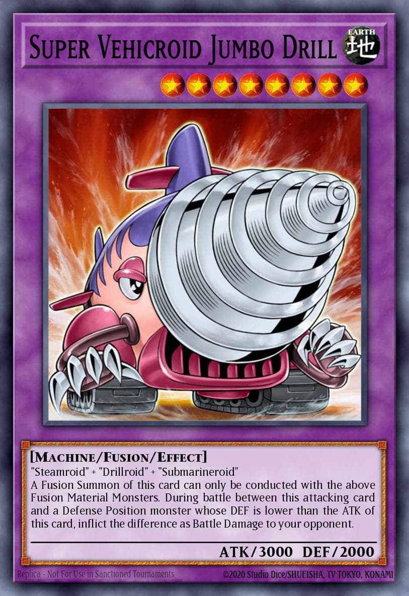 Super Vehicroid Jumbo Drill