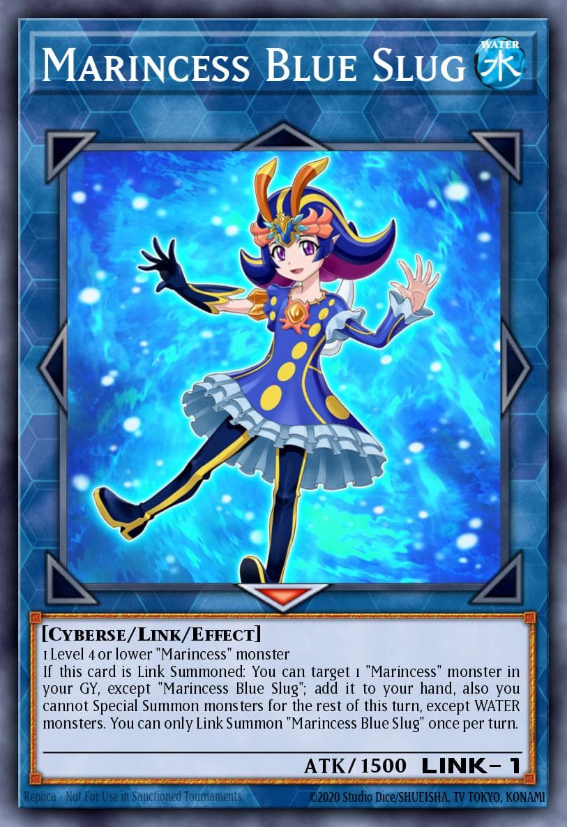Marincess Blue Slug