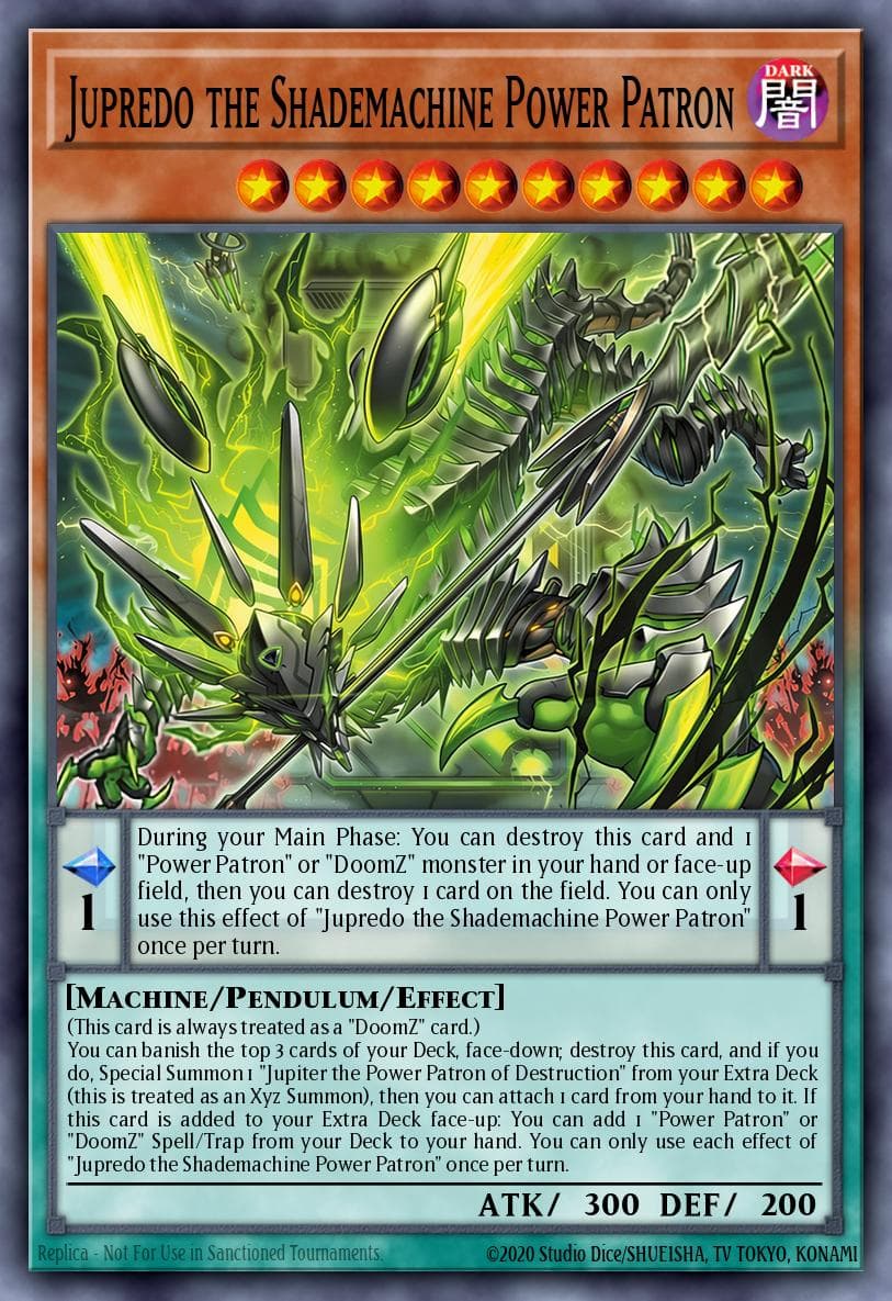Jupredo the Shademachine Power Patron
