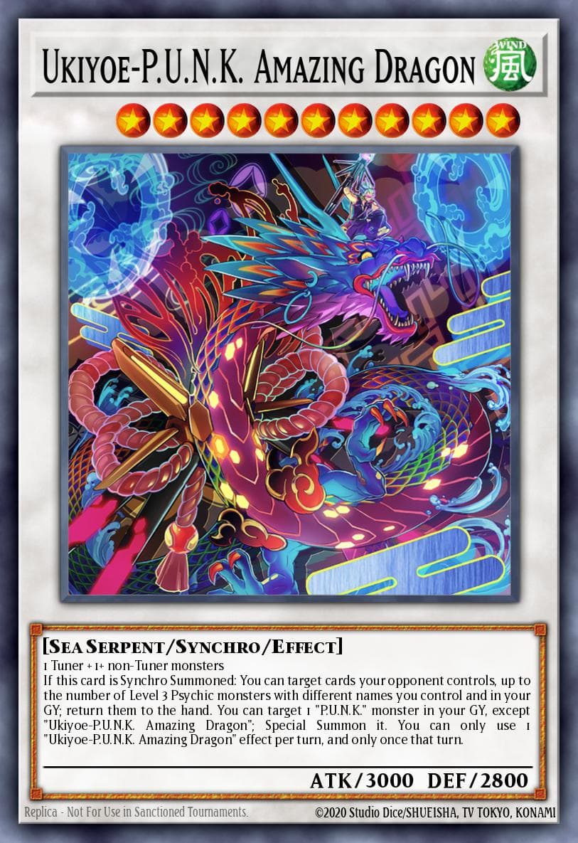 Ukiyoe-P.U.N.K. Amazing Dragon