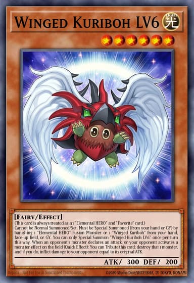 Winged Kuriboh LV6