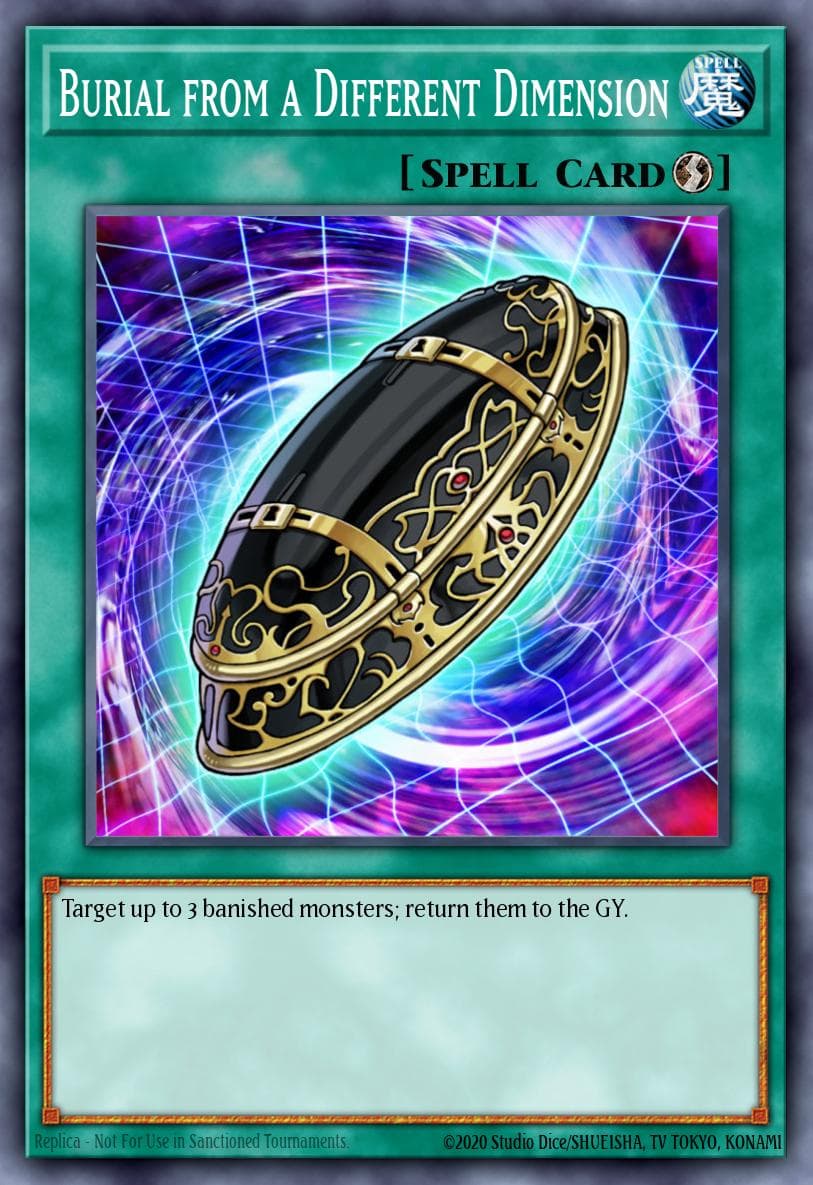 Burial from a Different Dimension