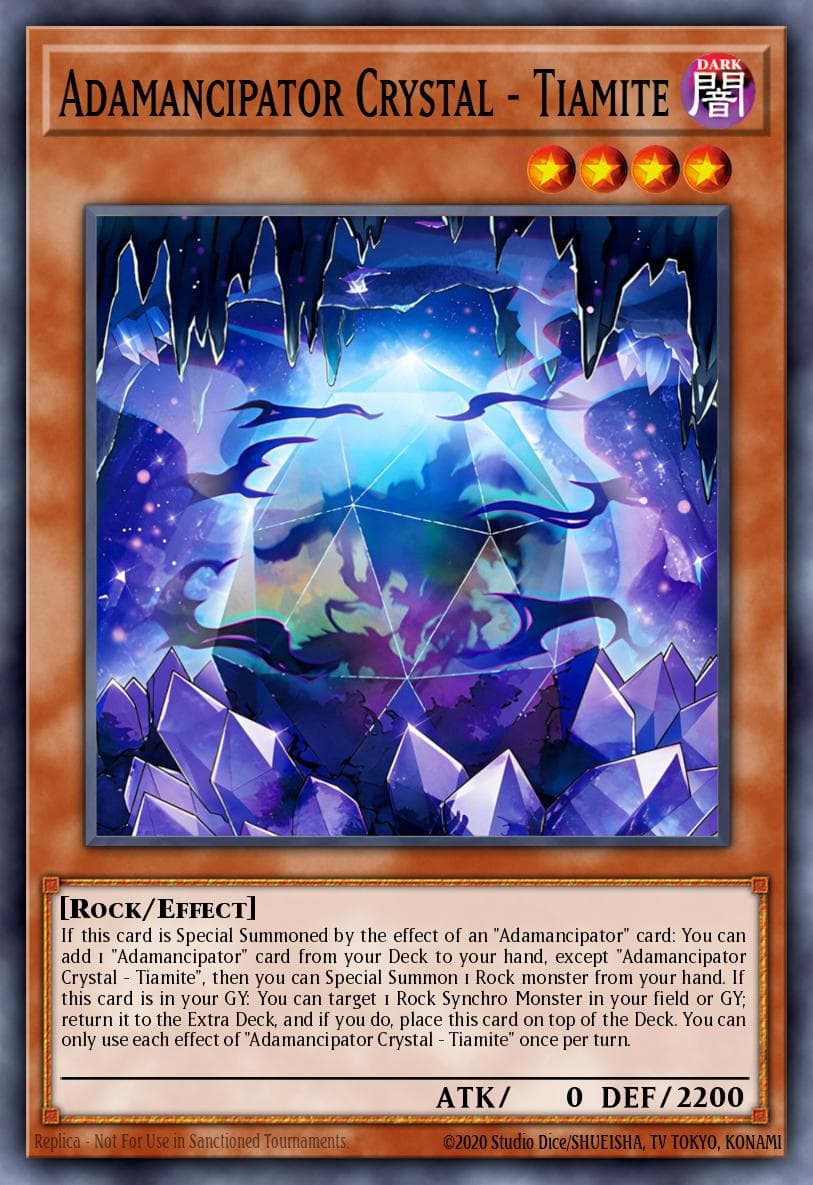 Adamancipator Crystal - Tiamite