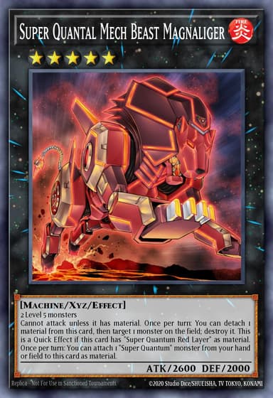 Super Quantal Mech Beast Magnaliger
